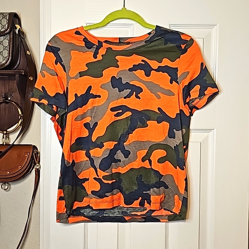 Valentino Camo Tee